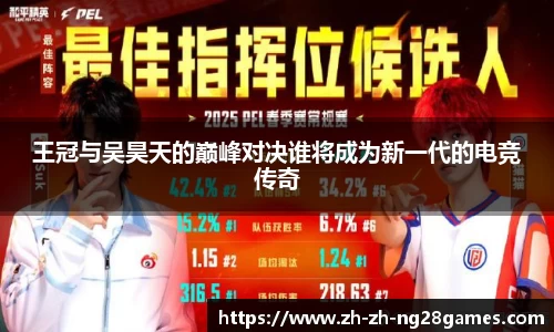 王冠与吴昊天的巅峰对决谁将成为新一代的电竞传奇
